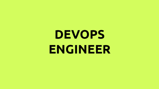 IT Job - DevOps Engineer - Sprint CV